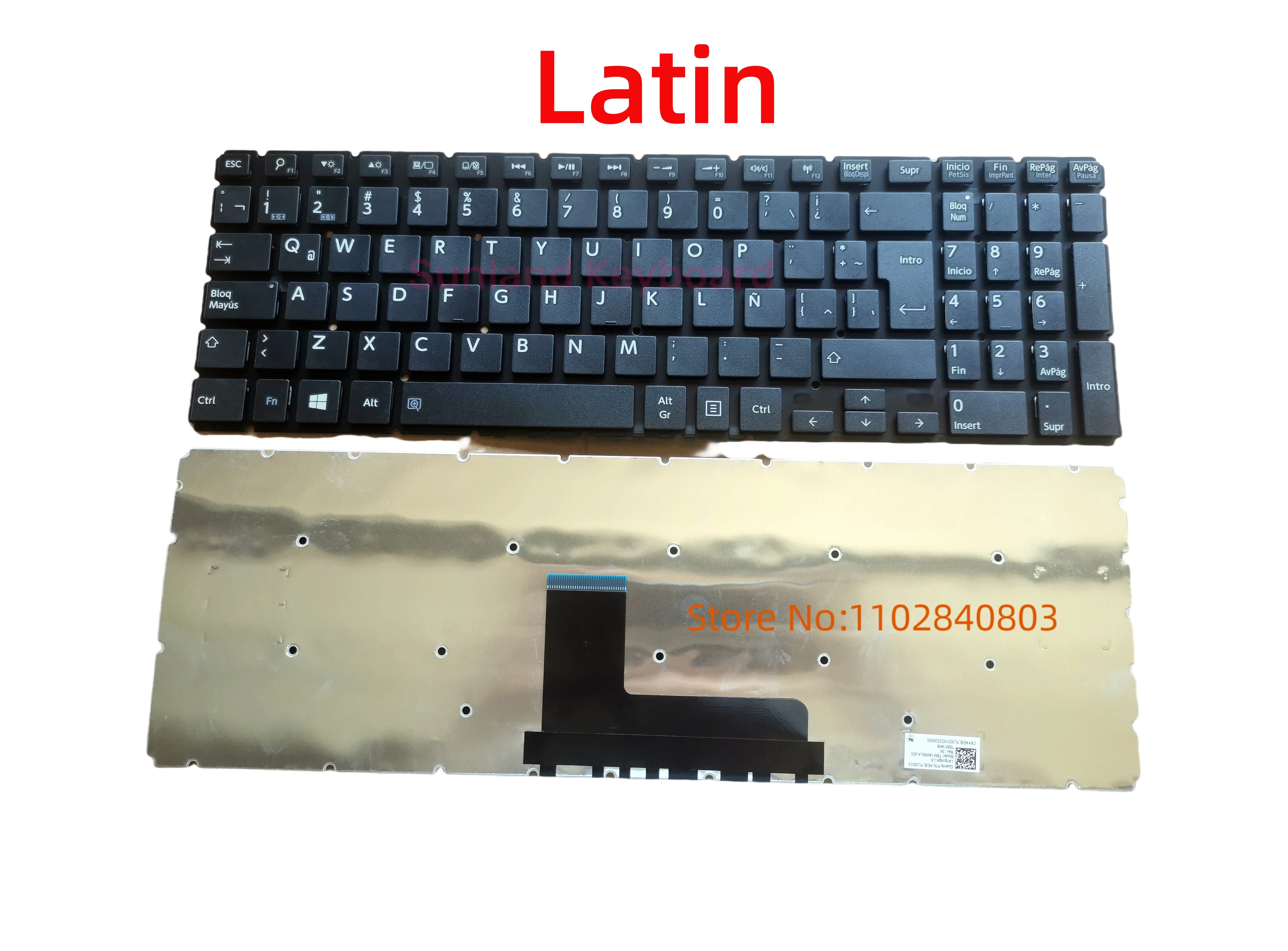 NEW Original US UK TR PO PT BE GR AR SP LA For Toshiba Satellite L50-B L50-B-17 L50D-B L50T-B P55W-B P55W-C S50-B L55C Keyboard