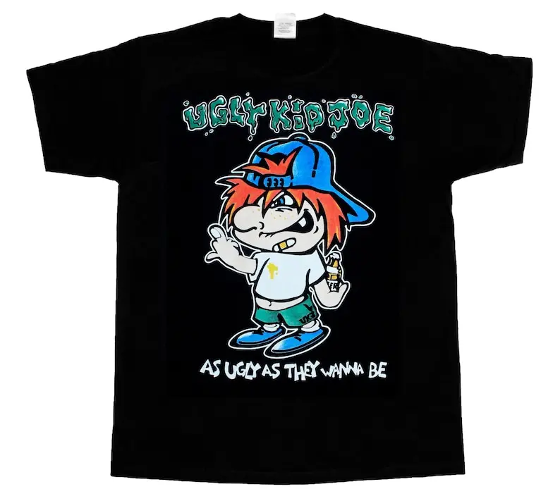 Уродливый ребенок Джо, как они хотят быть в 90-х жестких скалах, футболка с коротким длинным рукавом S-5XL