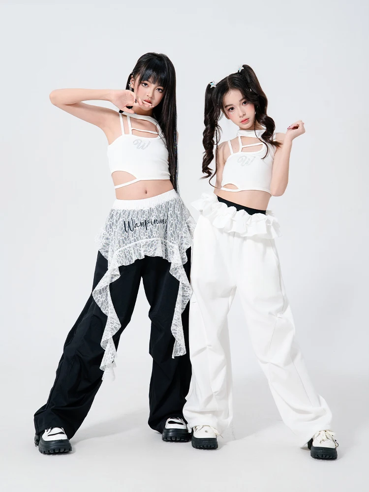 XUP wide pants white Ｓサイズ　エアロビクス　ダンス 3740425-3012-fr_youth-racer-