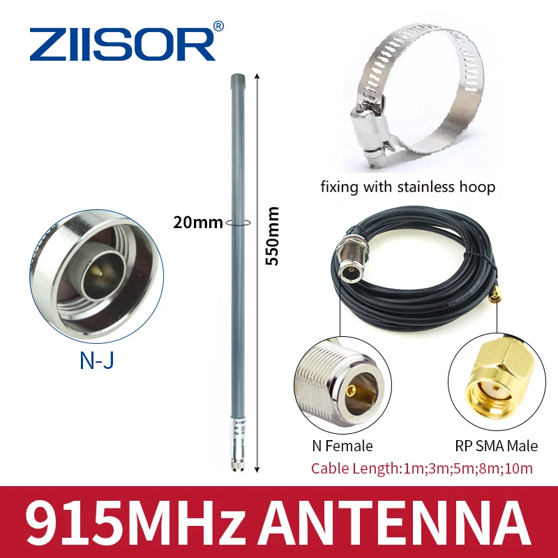 메시타스틱 LoRa용 915 MHz 안테나, 915 MHz 헬륨 핫스팟 안테나, LoRawan 923 MHz 안테나, RP SMA 게이트웨이 에어리얼