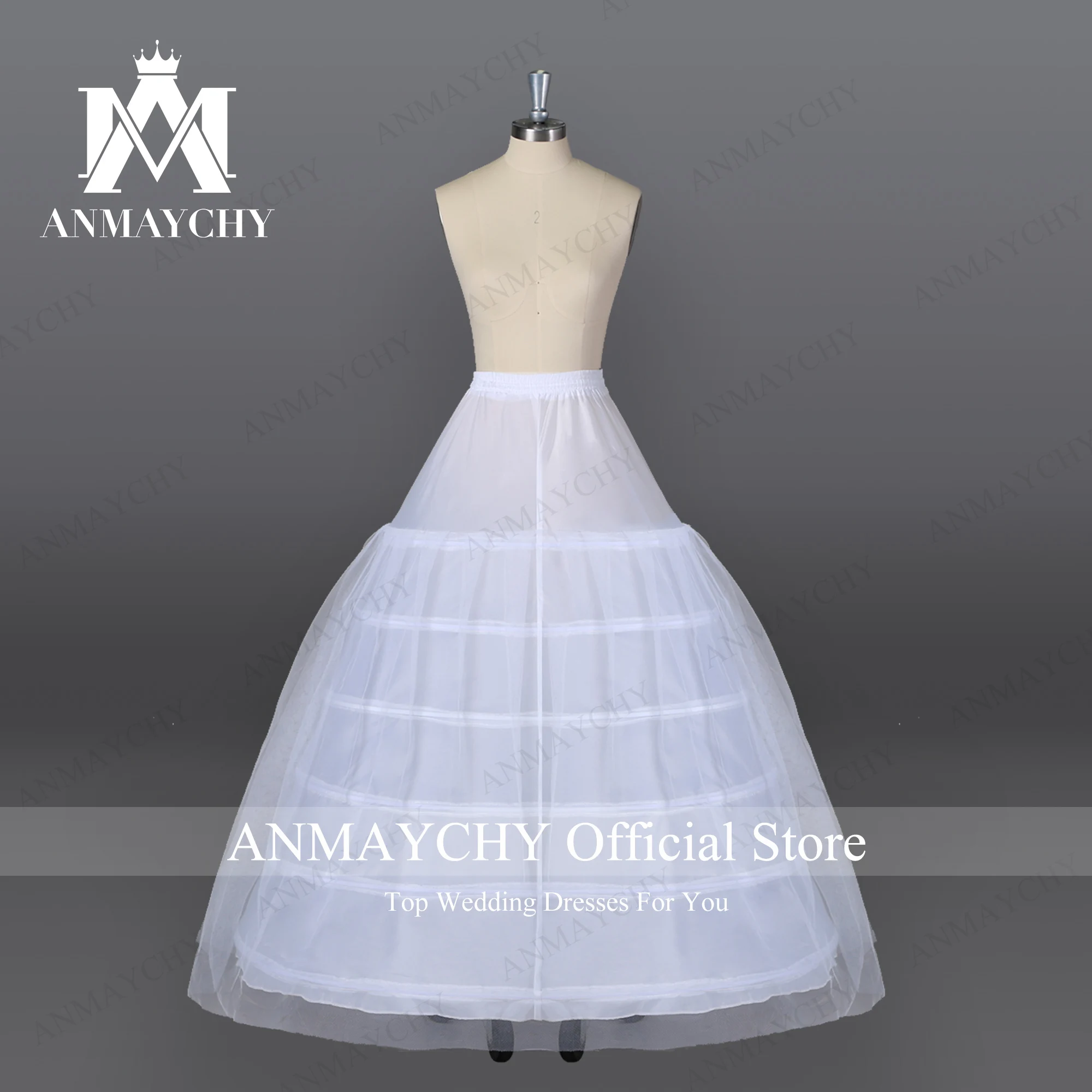 

Бальное платье ANMAYCHY для взрослых, Свадебный подъюбник, размер L 2023