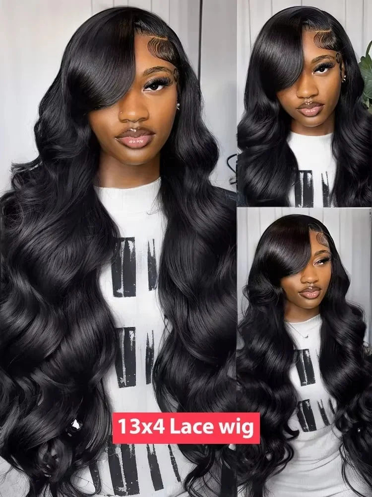 46 40 Inch Body Wave Loose Wigs HD Transparent Lace Human Hair Wig 13x4 13x6 HD Pre Plucked Pre Cut Lace Frontal Wig For Women 2