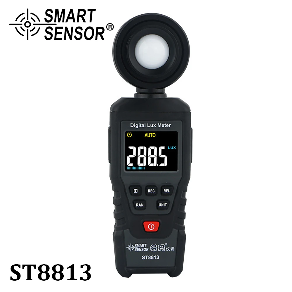 Luxmeter Digital Light Meter Lux Meter Photometer Radiometer Lcd