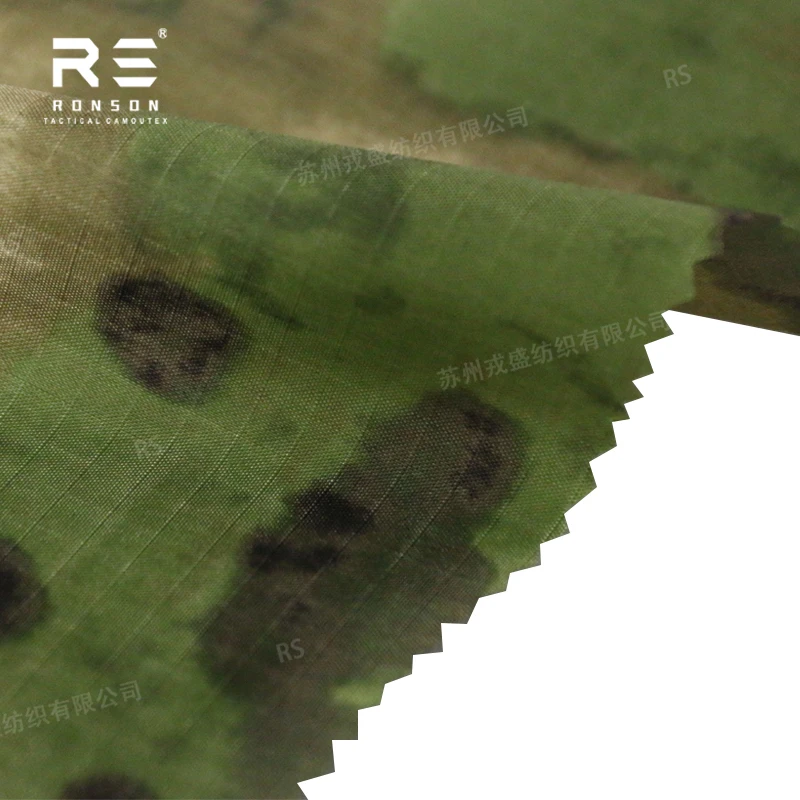 70D Ripstop A-TACS-FG IRR Tarnstoff - Hochwertiges Militärqualität Outdoor-Tarnmaterial auf Lager – Detail 3
