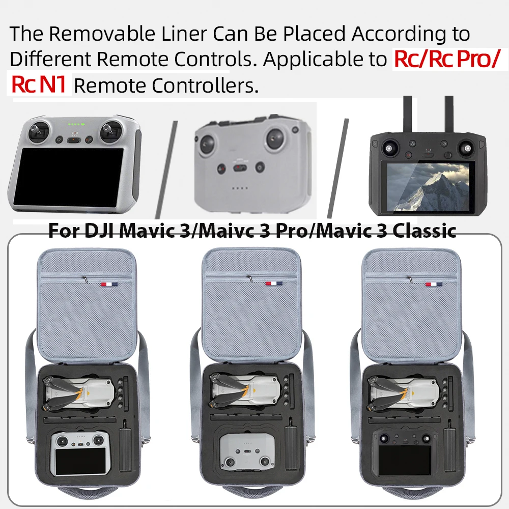 Housse de Protection pour DJI Mini 4 Pro, Mavic 3, Air 3 - Lot de 1