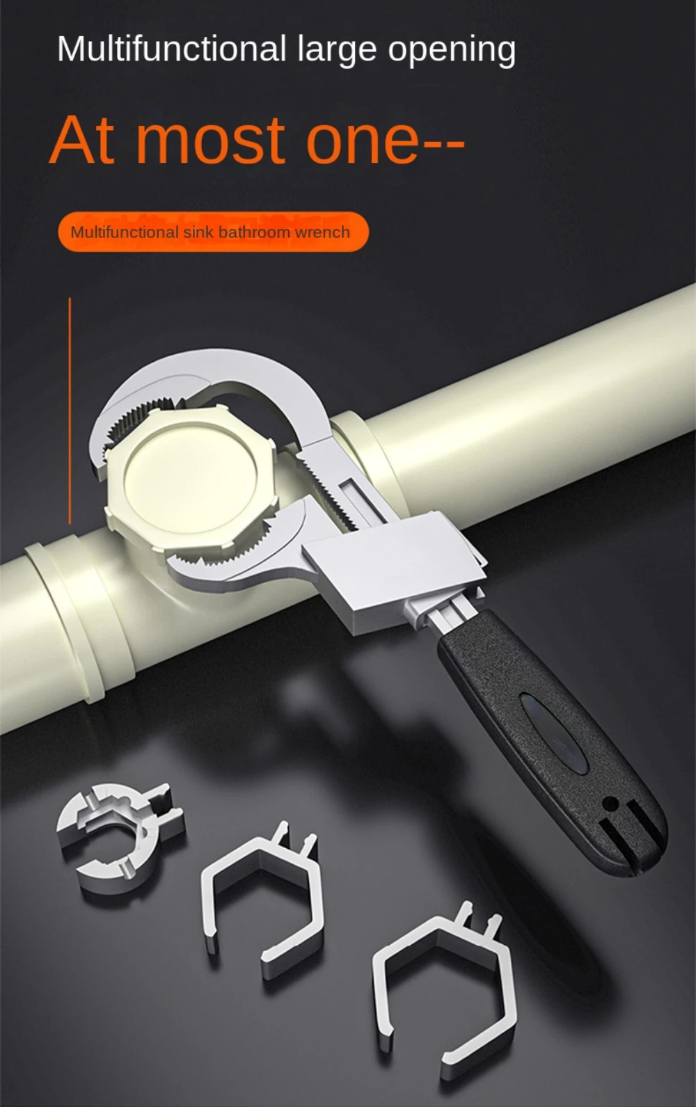 (🔥Hot Sales:48% Off）multifunctional Bathroom Wrench