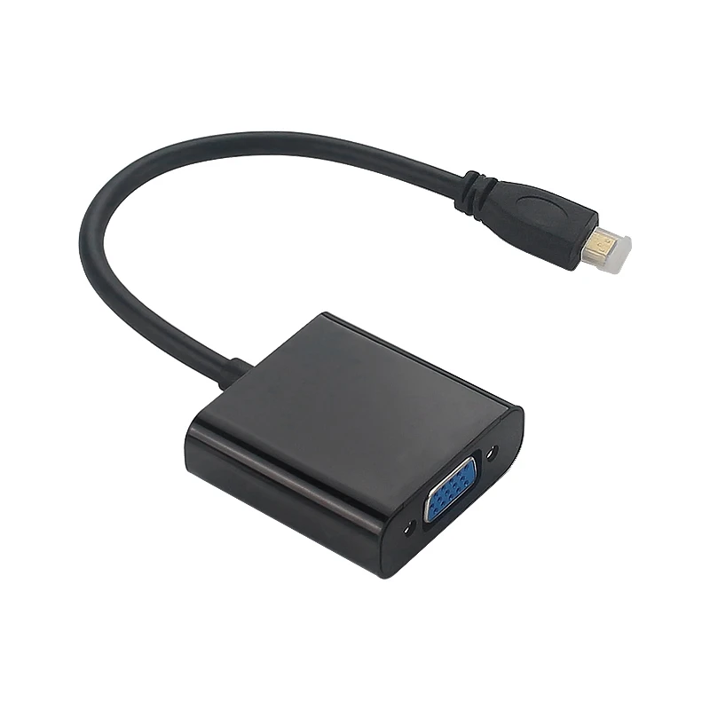Xbox 카메라 라즈베리 파이 4 용 오디오 잭 USB 전원 케이블, 마이크로 HDMI-VGA 어댑터 케이블, 1080P 비디오 컨버터