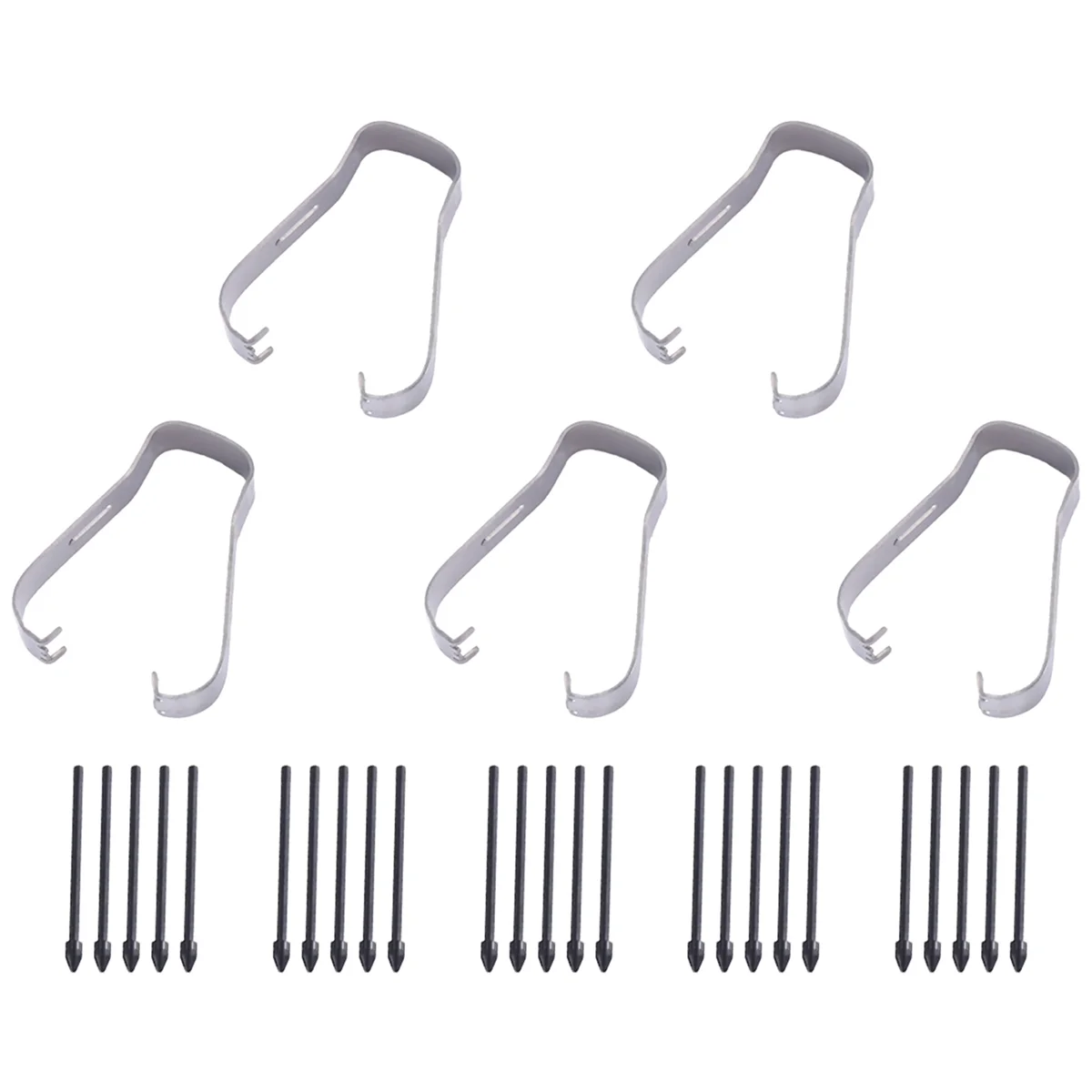 Per Samsung Stylus Nib S6 Nib S7 Refill N10 Sostituibile S22 Nib N20 Ricarica 1 Set 25 Teste Di Penna Nere + 5 Clip