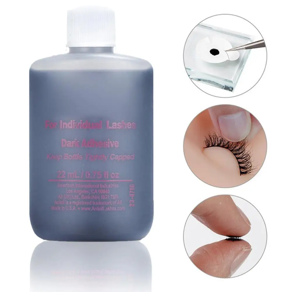 22ml Grafted Eyelashes Glue Eyelash Quick-drying Strong Eyelash S0l1 Natural Tools Formula Mak Adhesive Extension Mild eyelash glue