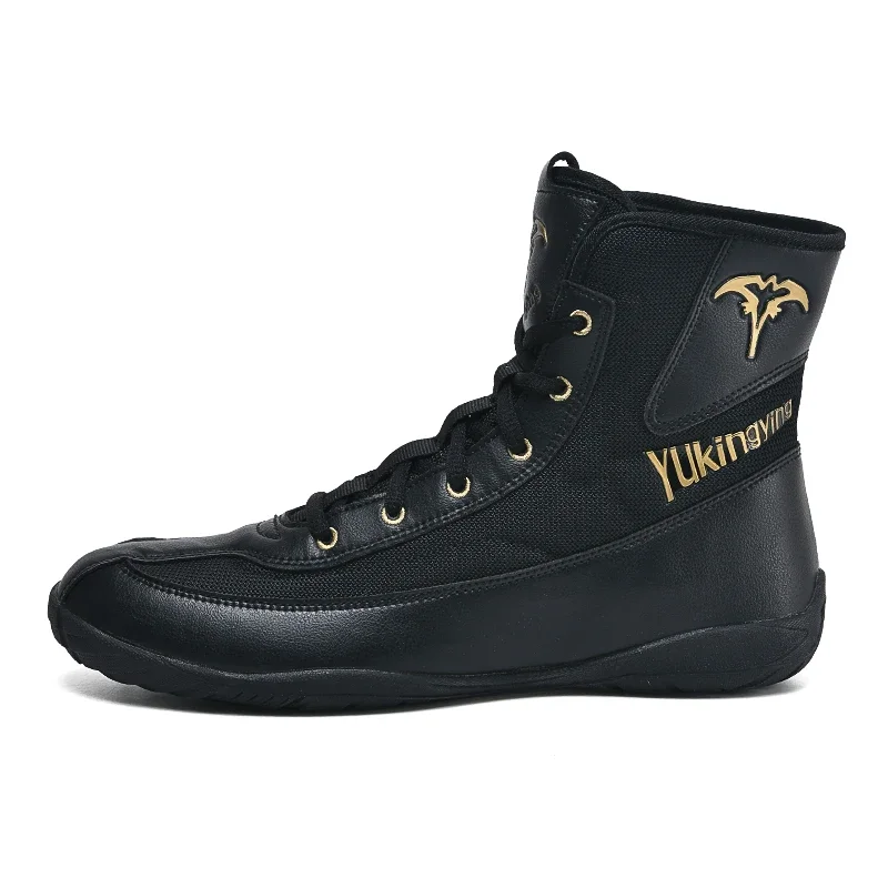 

High quality men's wrestling shoes for athletes boxing shoes for women high top fighting shoes sneakers