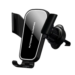 Universal Car Air Vent Phone Holder - Secure Mount and Stand (Black)