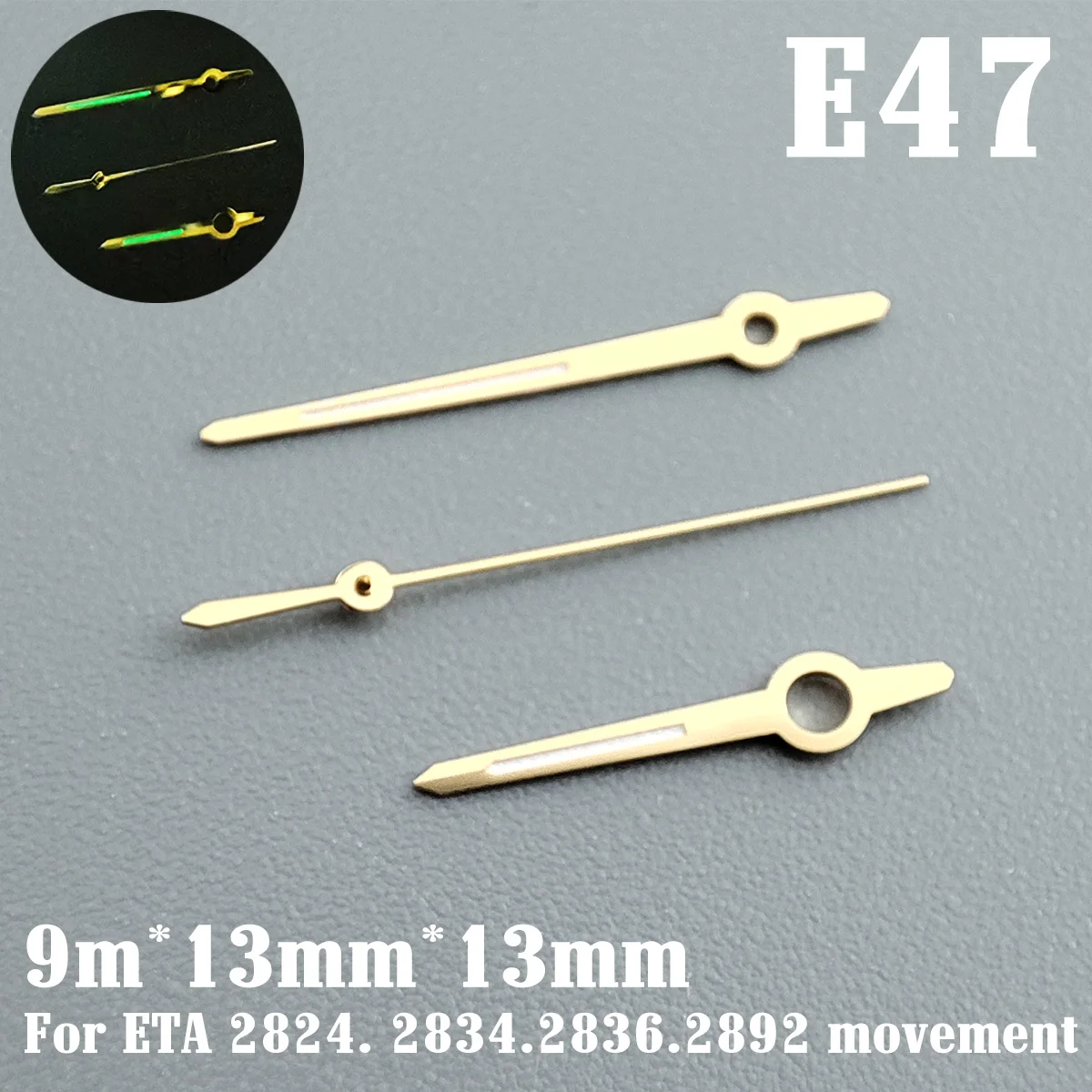 Green Super Luminous Watch Hands