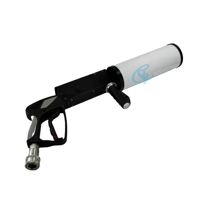 Macchina Del Fumo Portatile Con LED - Pistola Atmosferica CO2 Per Feste, Matrimoni E Discoteche - Foto 13