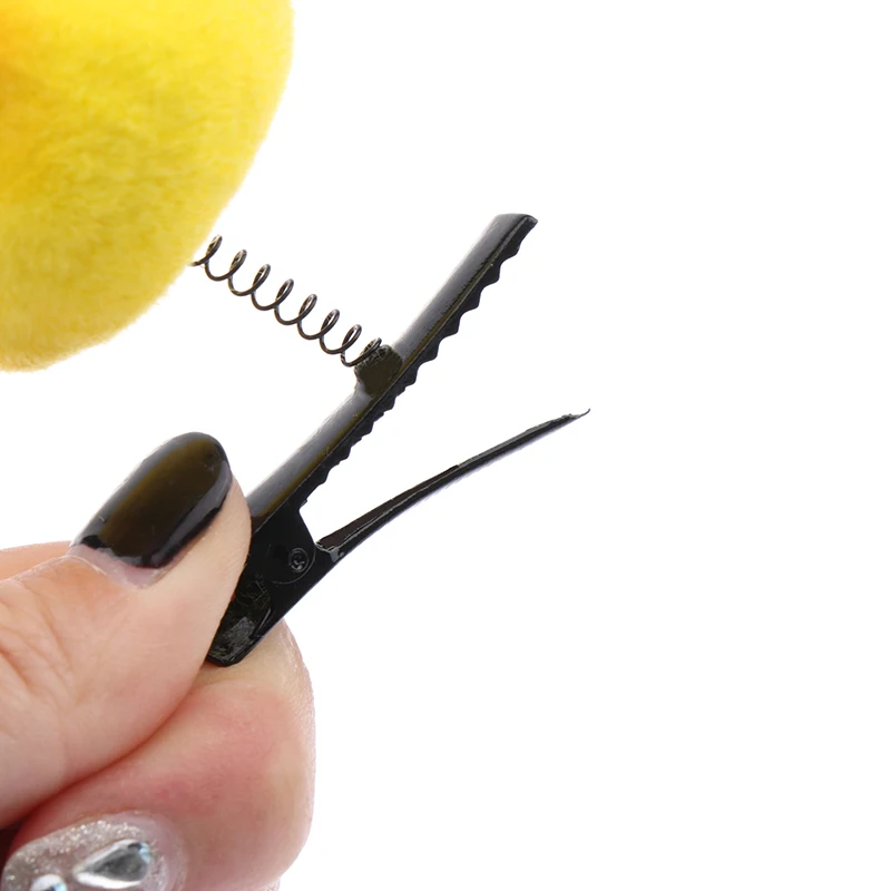 3D-Haarspangen mit süßer Ente, lustige gelbe Küken-Stirnbänder mit Herz-Sonnenbrille und Krone, Fotoautomaten-Requisiten für Kinder – Detail 7