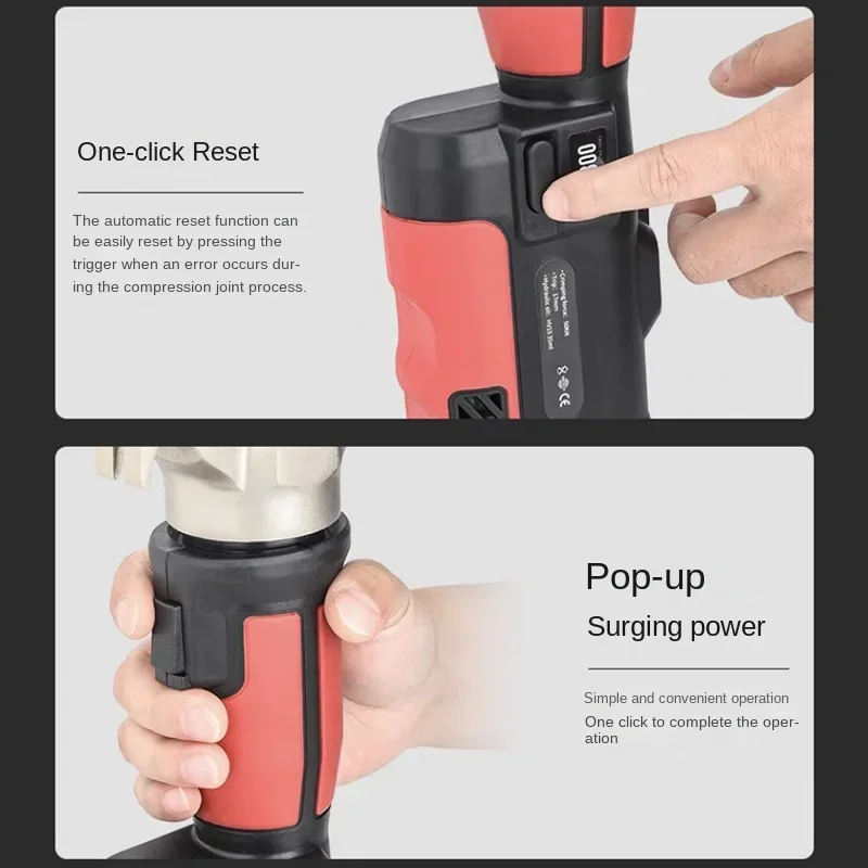 LS-300 Electric hydraulic pliers Cordless crimping pliers to clamp copper and aluminum terminal crimping Crimping pliers 2