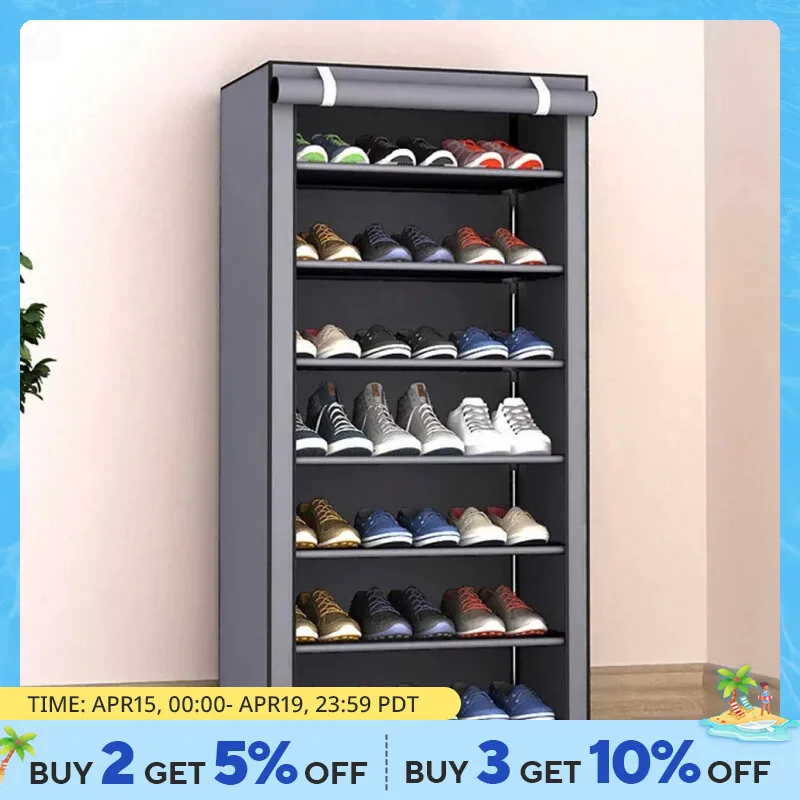Multilayer Entryway Shoe Rack Organizer 1