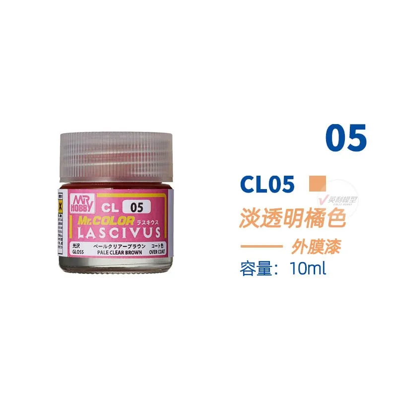 Mr Hobby CL01~09 Model paint Suitable for characters, dolls, skin color Beautiful girl skin 10ml/18ml 11 6