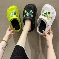 2024 Platform Sandals Summer Women Slippers 6cm Wedges Sandals Outdoor Clogs Thick Street Beach Slide Flip Flops Garden Shoes 1