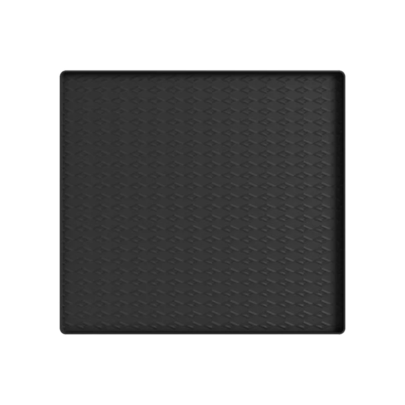 Washing Machine Mat Dryer Silicone Mat For Refrigerator Dust-proof Black Color 60*60cm,65*60cm,65*65cm Washing Machine