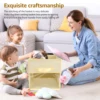 6Pcs Non-Woven Fabric Storage Box Foldable Fabric Cube Storage Bins Large Capacity Closet Clothes Shoes Storage Containers 3