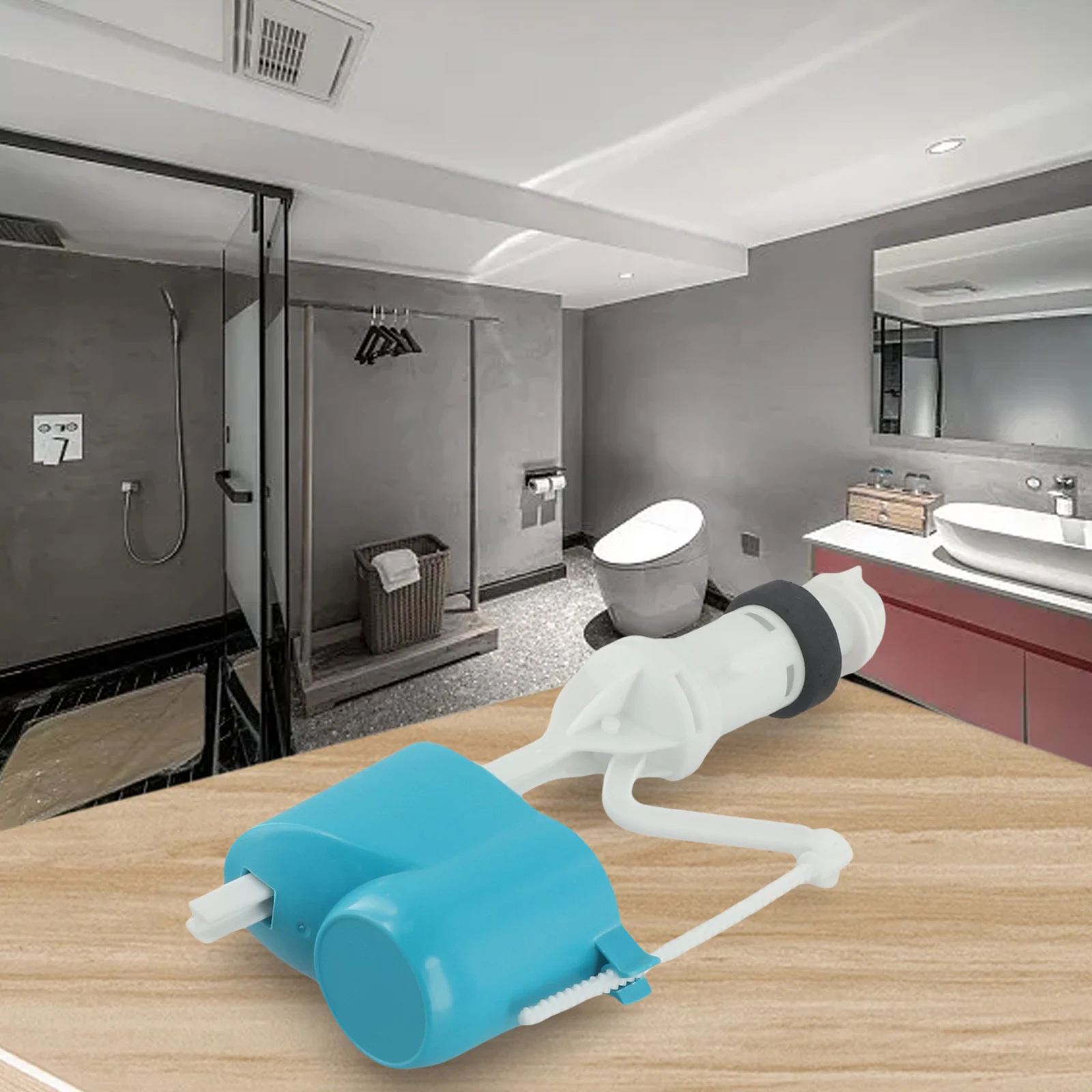 

Bathroom Shank Toilet Inlet Valve Float Ball Valve Intake Valve Toilet Outlet Fill Valve Dual Flush Set Float Valve Blister