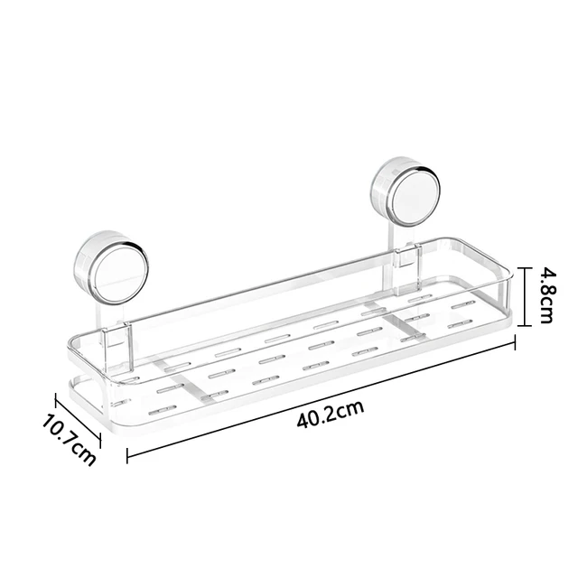 Oppbevaringsbrett med sugekopp til badet Oppbevaringsbrett med sugekopp til badet