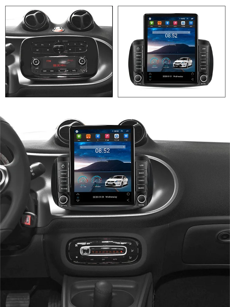 Android 11車ラジオプレーヤースマート453フォーツー2014 2015 Android 11車ラジオプレーヤースマート453フォーツー2014 2015
