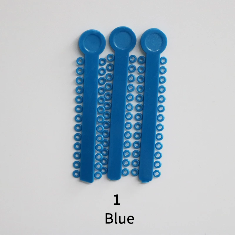 40Sticks/Pack 1040Pcs Latex Free I Type LigaTure Rubber Tie