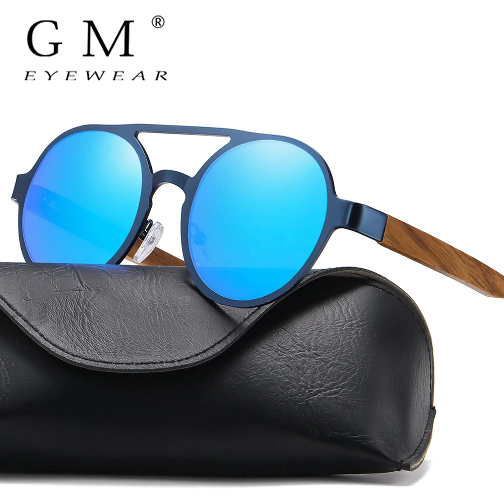 Gafas Lentes De Sol Polarizados Madera Bambú Vintage Uv400 | Cuotas Sin