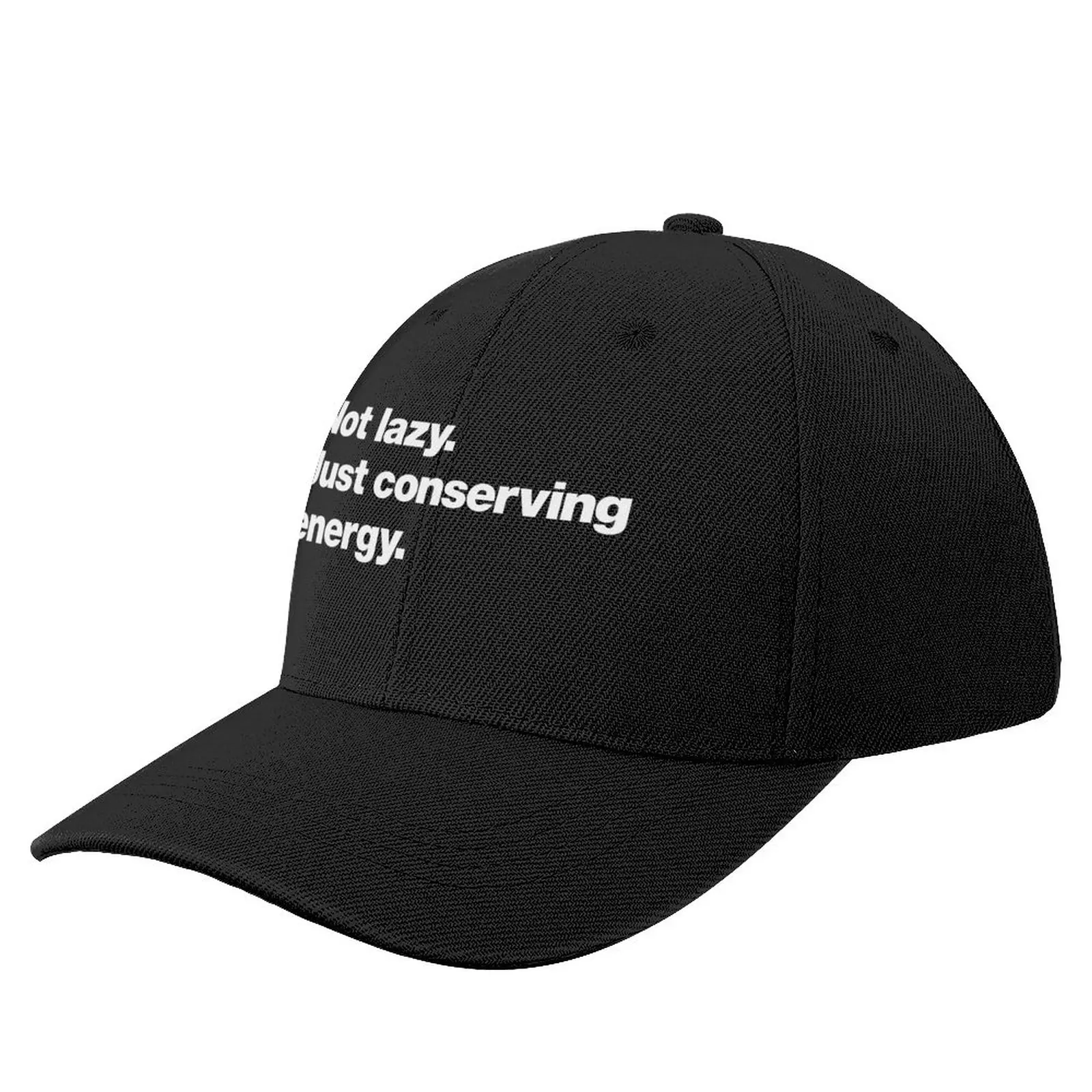 

Not lazy. Just conserving energy. Baseball Cap Visor Dropshipping fishing hat hard hat Women's Beach Visor Men's