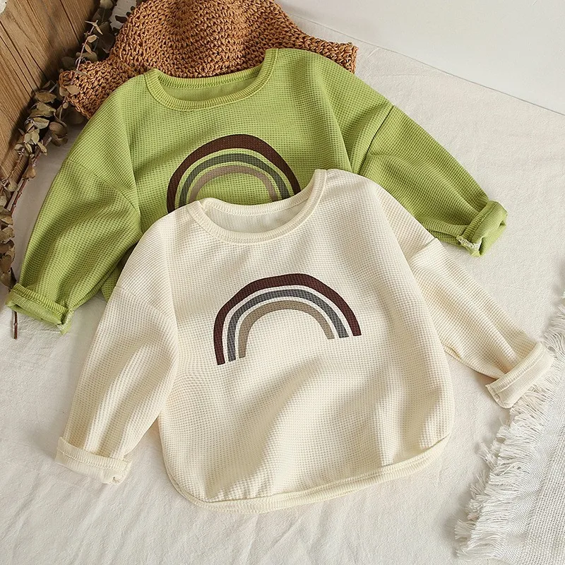 Girl Sweatshirt 1 2 3 4 Year Old Baby Girl Sweatshirt Autumn Spring Clothing Kids Long Sleeved Sweater Printing Lovely Children Tops Clothes girl sweatshirt kids sweatshirt