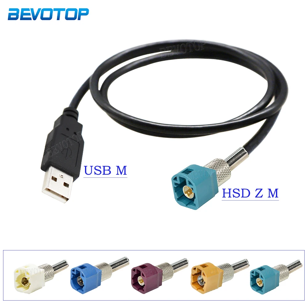 Usb Macho para Conector Macho Cabo Lvds Tela de Controle da Unidade Principal do Carro Cabo Rcc Nac Core Código Hsd a b c d g h j k z