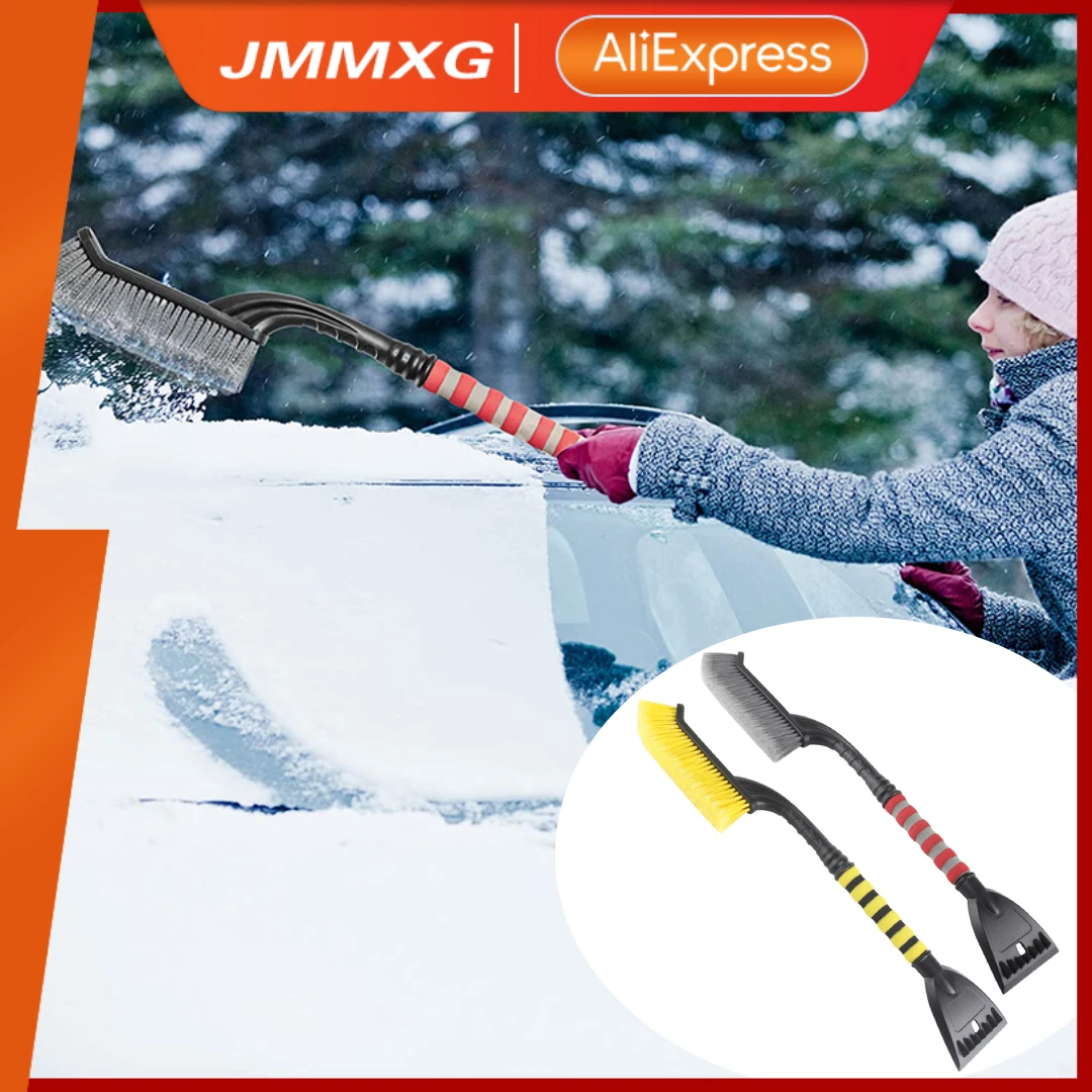 Car Windshield Ice Scraper Glass Snow Brush Detachable Multifunctional Ice Sweep Tool Snow
