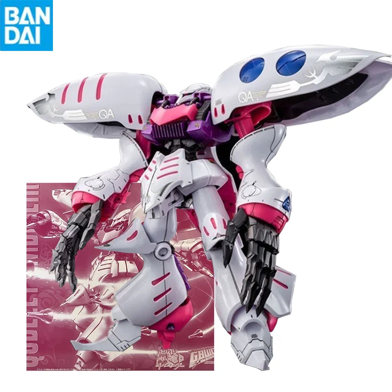 

Bandai Gunpla Mg 1/100 Amx-004E Gundam Qubeley Embellir Assembly Model High Quality Collectible Robot Kits Models Kids Gift