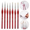 6/7Pcs Professional Sable Hair Paint Brush Set - Miniature Art Brushes for Drawing Gouache Oil Painting Brush Art Supplies 4