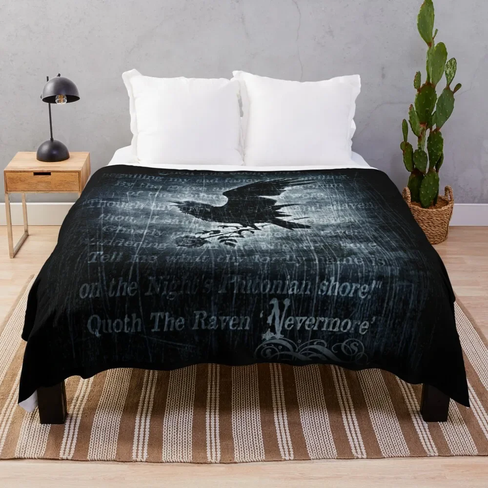 

Nevermore Throw Blanket Blankets For Bed Flannel Blankets