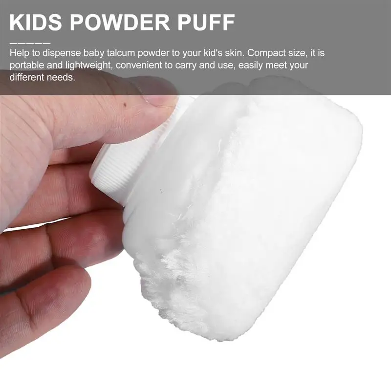 Powder Puff Sponge Body Talcum Plush Toddler Dispenser Case Box Container Beauty Applicator Cosmetic Cream Face