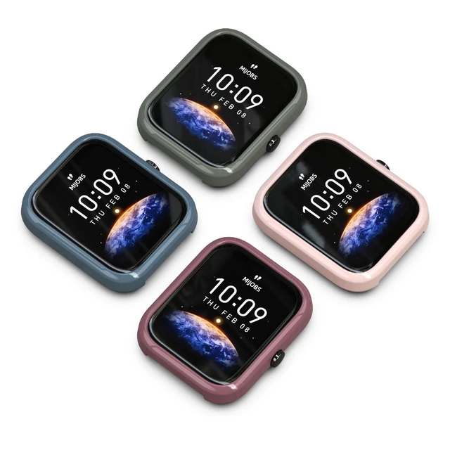  Amzpas Bandas de silicona para Amazfit Bip 3 Pro/Bip 3/Bip U Pro /Bip U/GTR 1.654 in, paquete de 3 pulseras de liberación rápida bicolor  suave de 0.78 pulgadas : Celulares y Accesorios