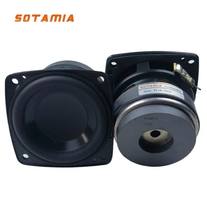 SOTAMIA 2Pcs 2.75 Inch Full Range Speaker 4 Ohm 20W Sound Music Bluetooth Speaker Audio Home Theater Power Loudspeaker For JBL