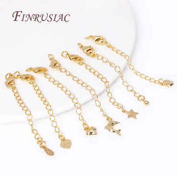 Gold Plated Extender Chains 1