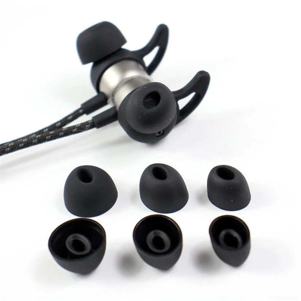 

3Pairs Silicone Ear Tips for EDIFIER W300BT Earphone Accessories Earbuds Tips Cover In-ear Earphone Eartips Eargels Repair Parts