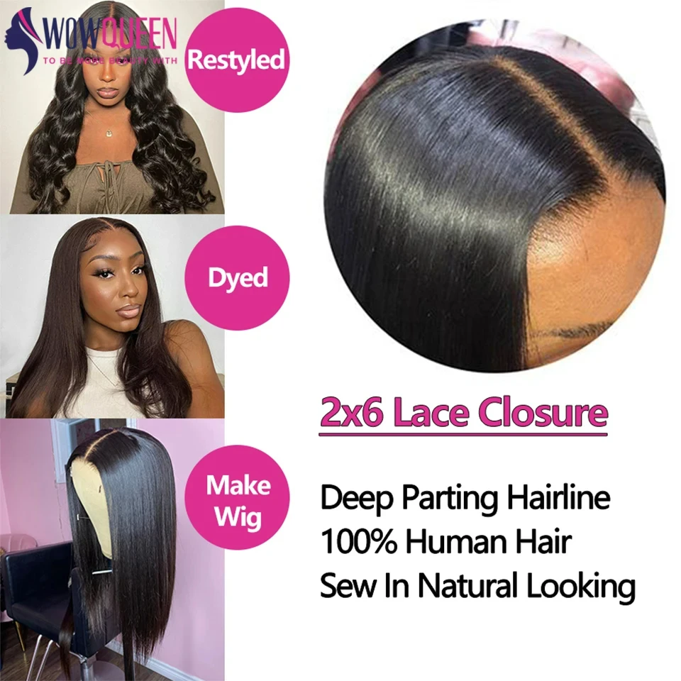 4x4 Straight 13x4 Lace Frontal 2x6 Transparent Swiss Lace Closure Human Hair Natural Hairline Only Melt Skins Remy human hair closure human hair frontal human hair lace product