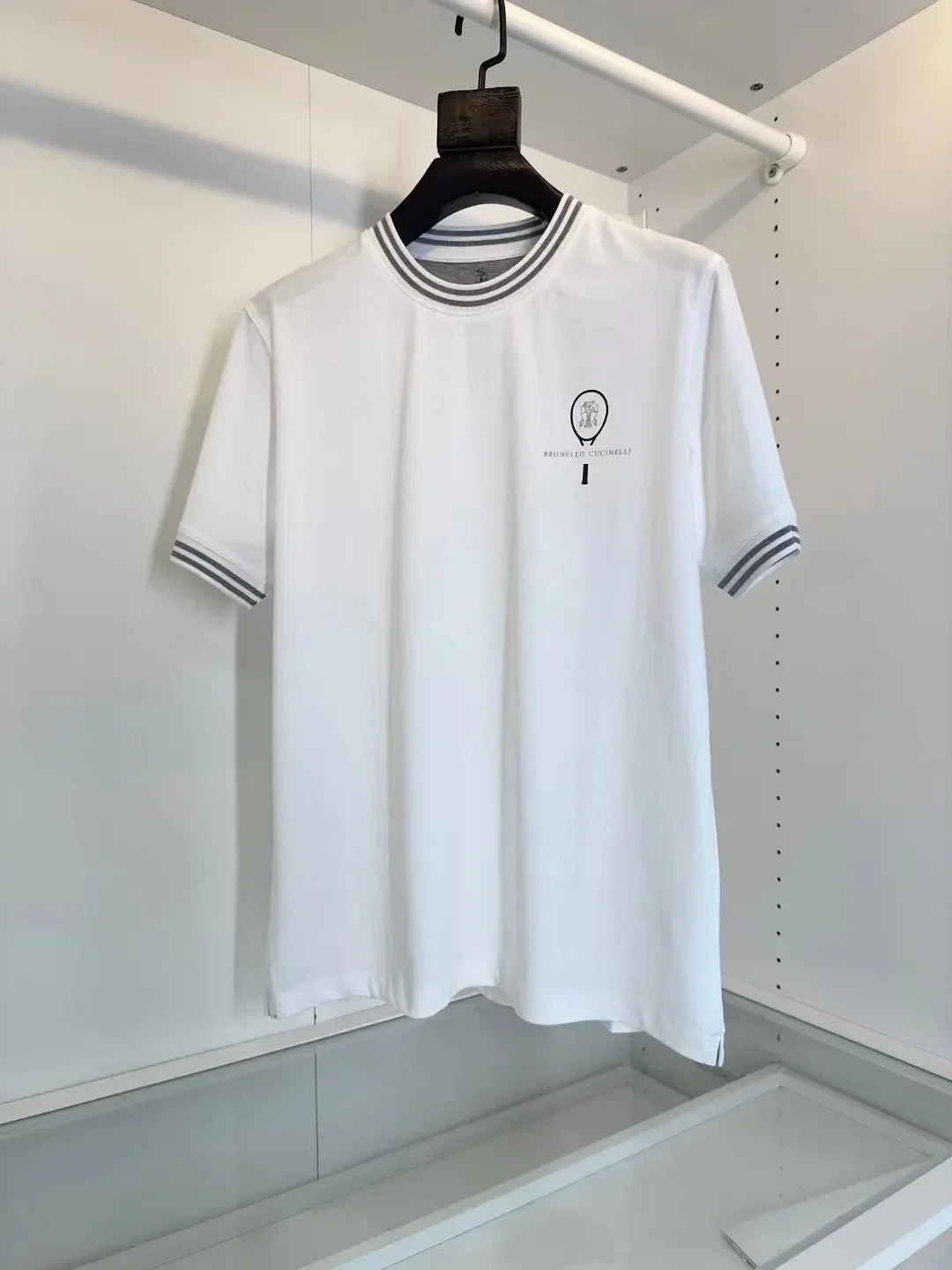 

BILLIONAIRE SIJITONGDA Shirt silk men 2024 summer new short sleeve breathable thin embroidery quality big size M-5XL