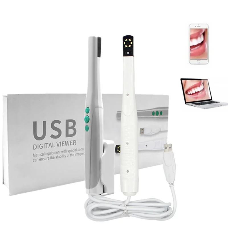 

OEM Portable USB Viewer Oral Endoscope With 6pcs LED light PC/Cellphone Connection Intraoral Home Clinic Use