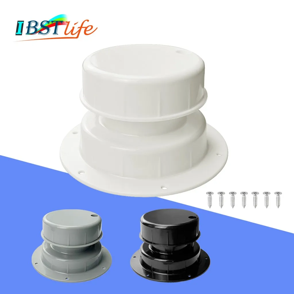 

Plastic UV resistant Roof Sewer Plumbing Vent Camper Vent Cover Replacement RV Trailer Sewer Vent Cap for 1 to 2 3/8 Pipe