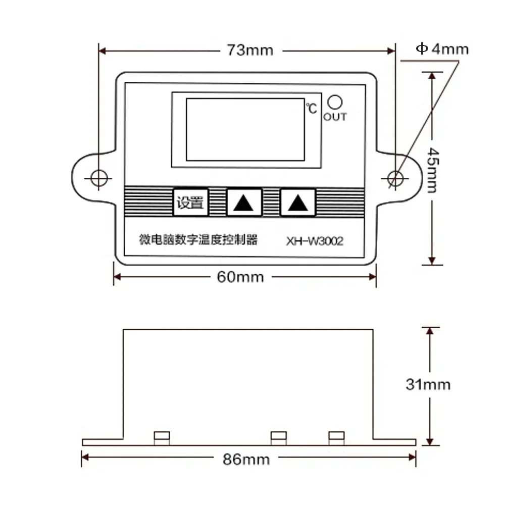 

Temperature Professional Regulator LED Thermostat Digital Controller