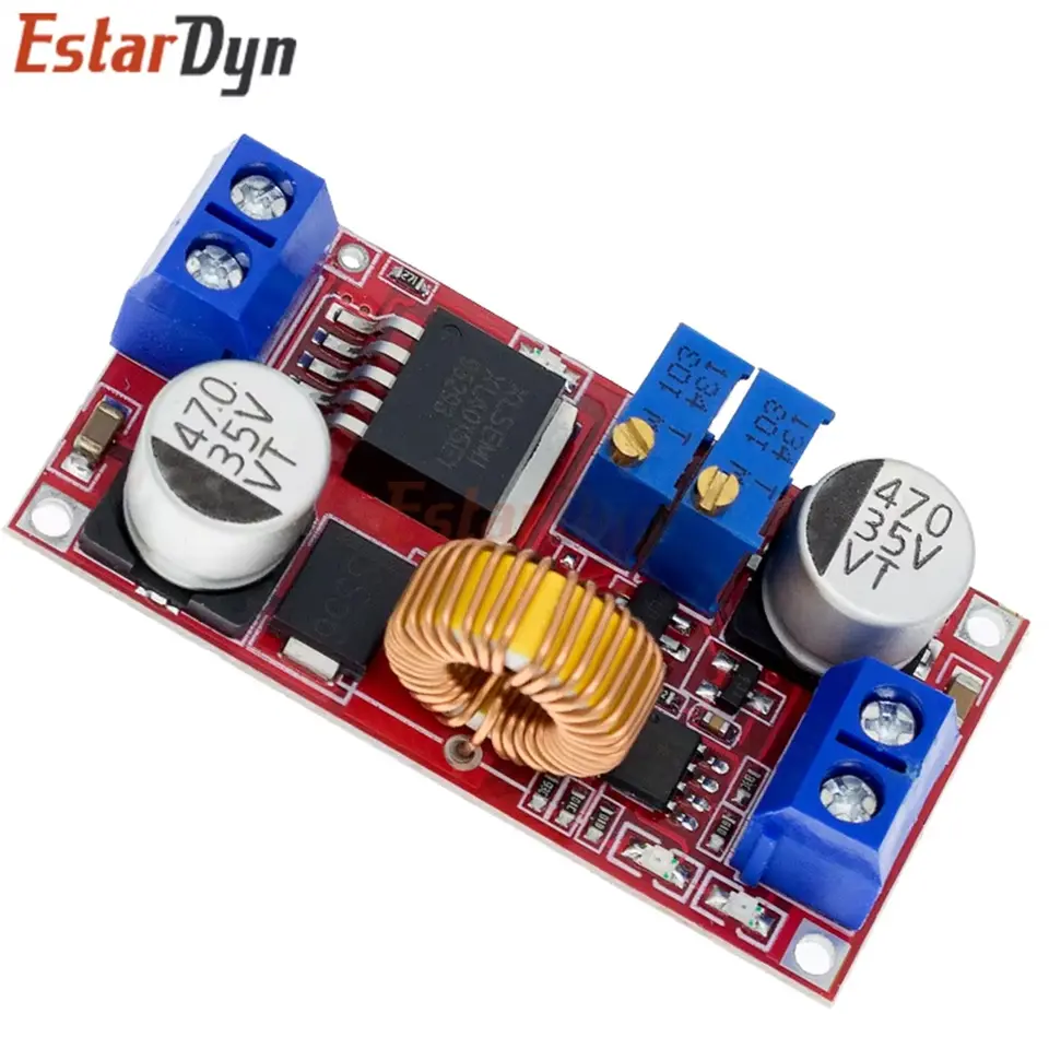 XL4015E1 5A CC/CV Buck Converter 4-38V to 1.25-36V with Display for Lithium Charger, LED Driver, DIY Power Supply image 6