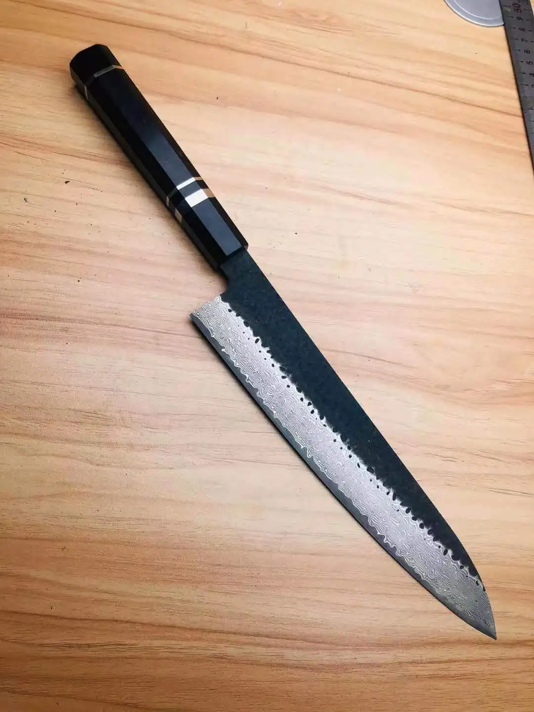 

Finished knife chef knife kitchen knife Damas pattern factory direct sales