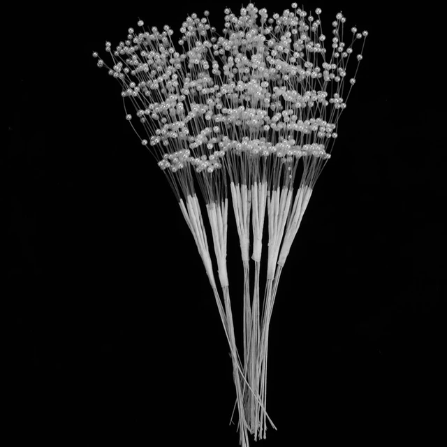 50Pcs Flower Bouquet Sticks DIY Handmade Wedding Bouquets for