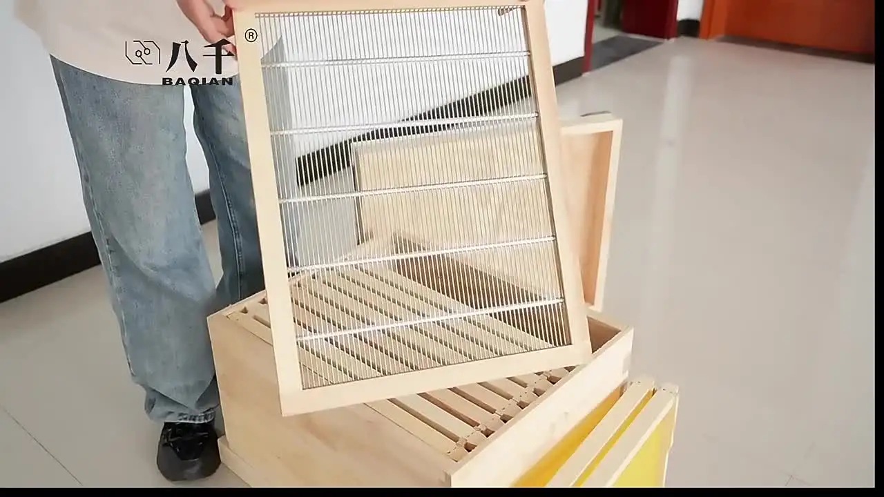 Оборудование для пчеловодства BAQIAN Bee Hive 10-рамная коробка пчел